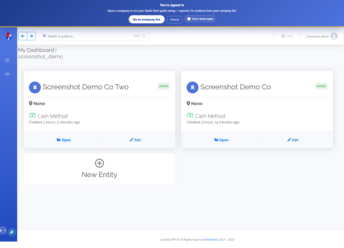 Solafide onboarding welcome screen